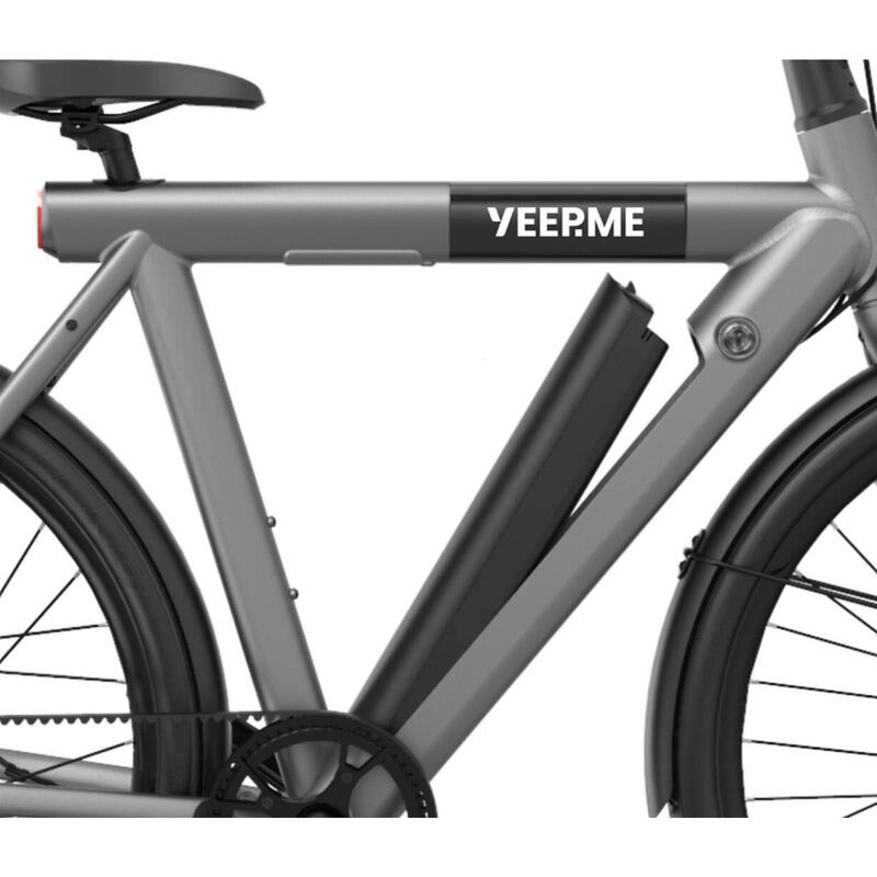 Vélo électrique DAY SPORT Gris 28'' 80km 460Wh Courroie