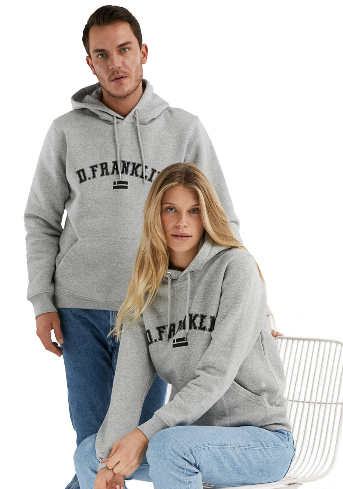 Felpa basic D.Franklin Varsity Hoodie 3/3