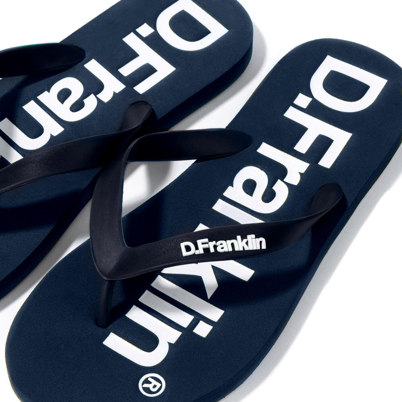 Sandalias D. Franklin Flip Flop Azul 3/4