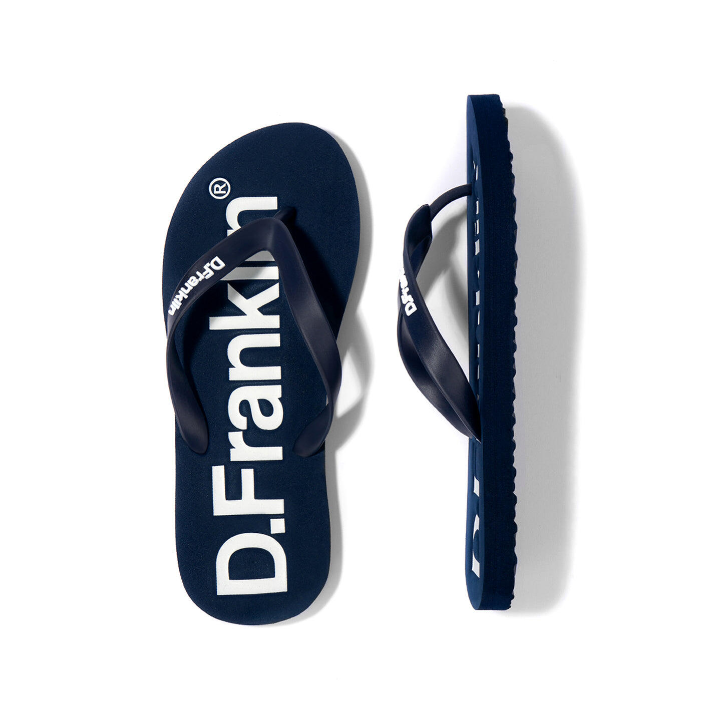 Sandalias D. Franklin Flip Flop Azul 4/4