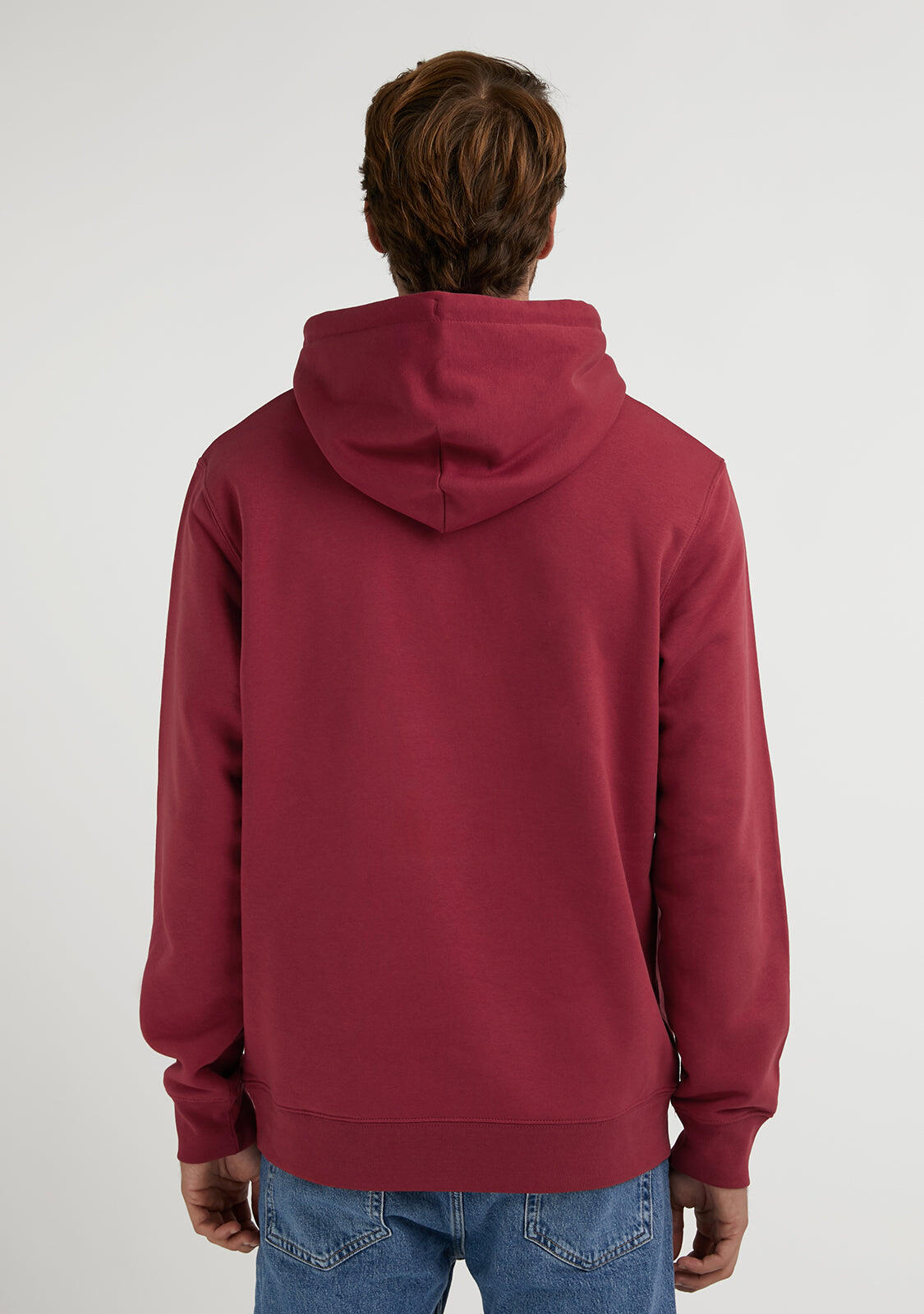Sudadera Con Capucha de Hombre  Unstoppable Hoodie Dark en Rojo D.Franklin 5/5