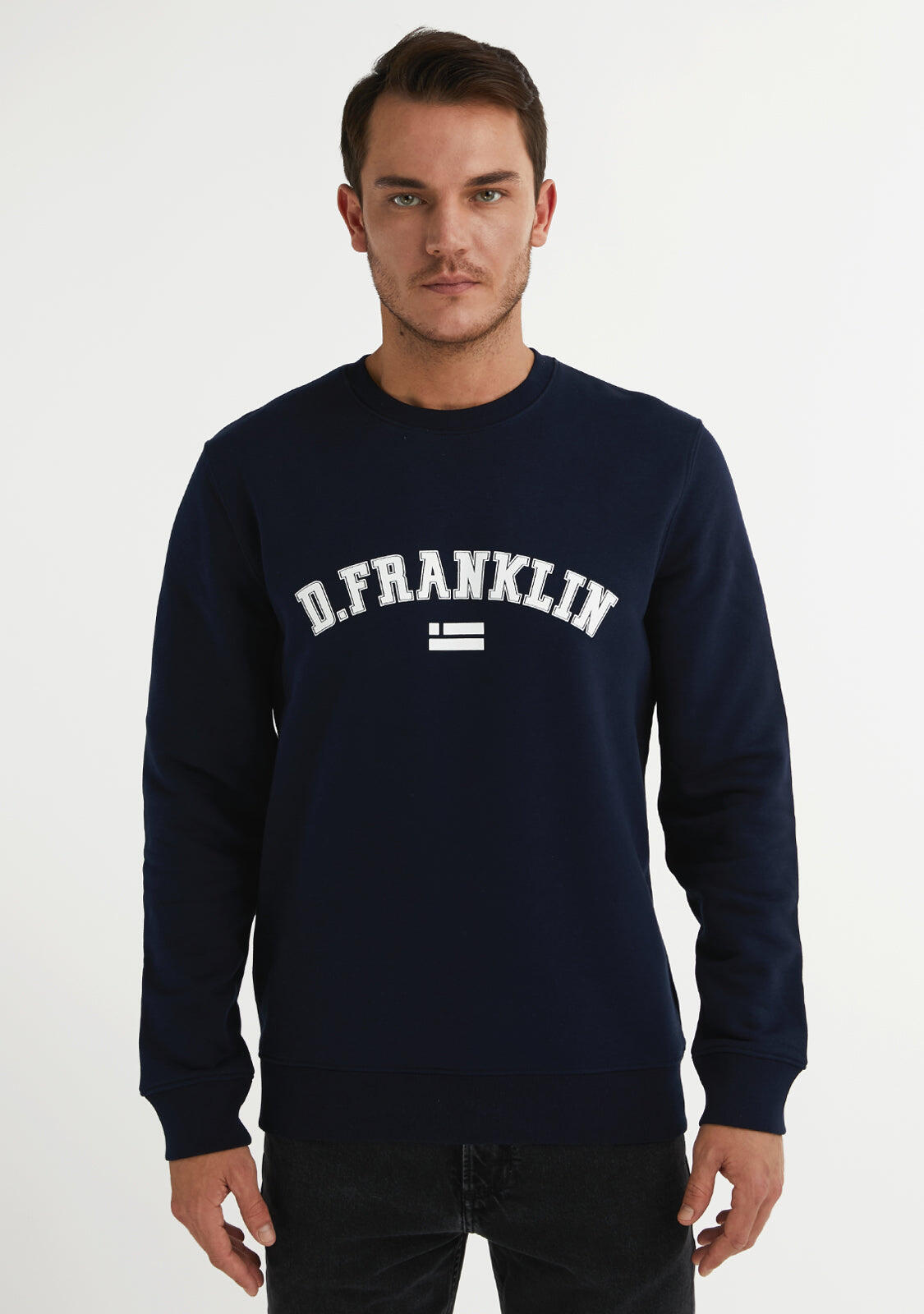 Felpa basic D. Franklin Varsity Sweatshirt 4/5