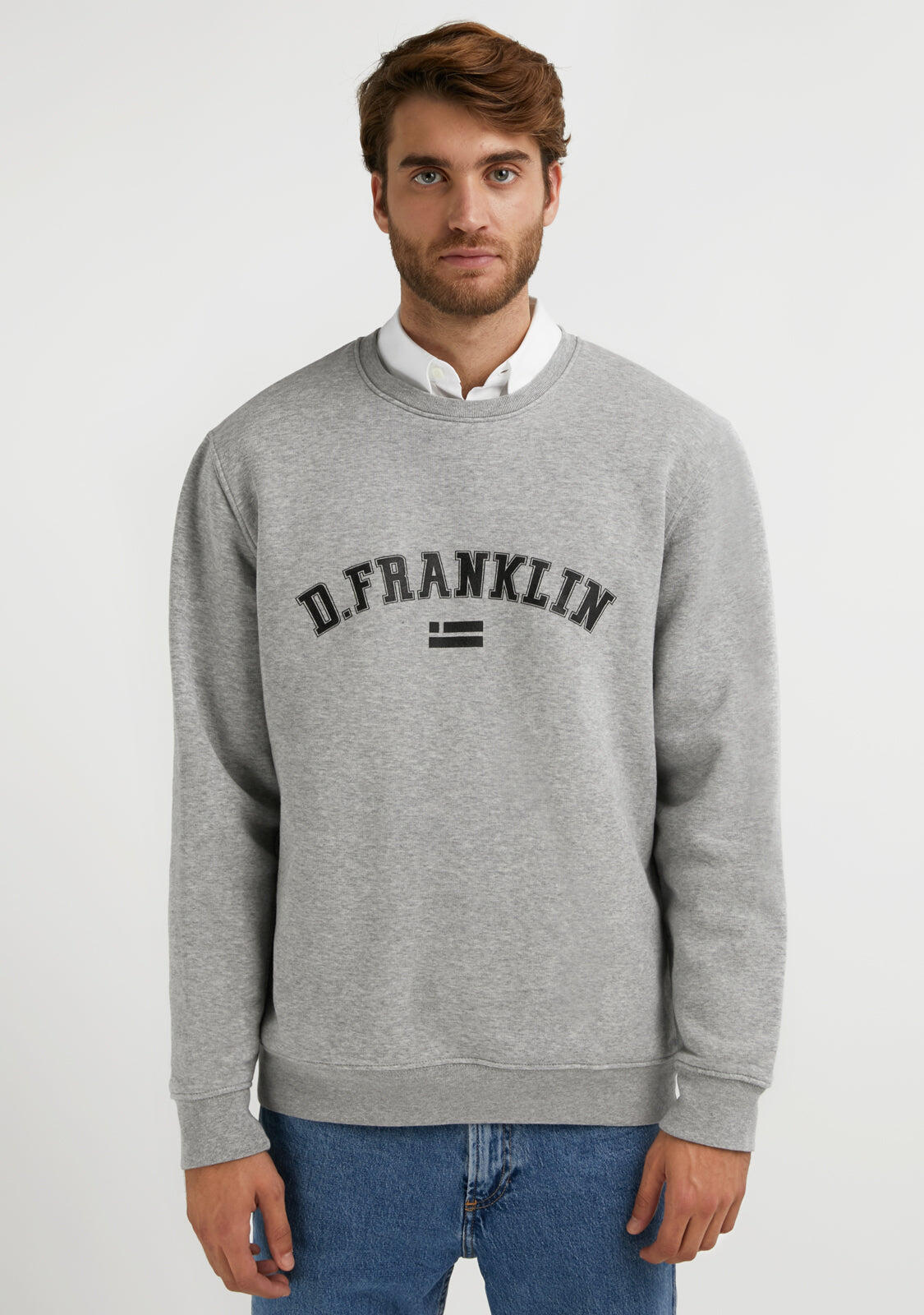 Felpa basic D. Franklin Varsity Sweatshirt 4/5