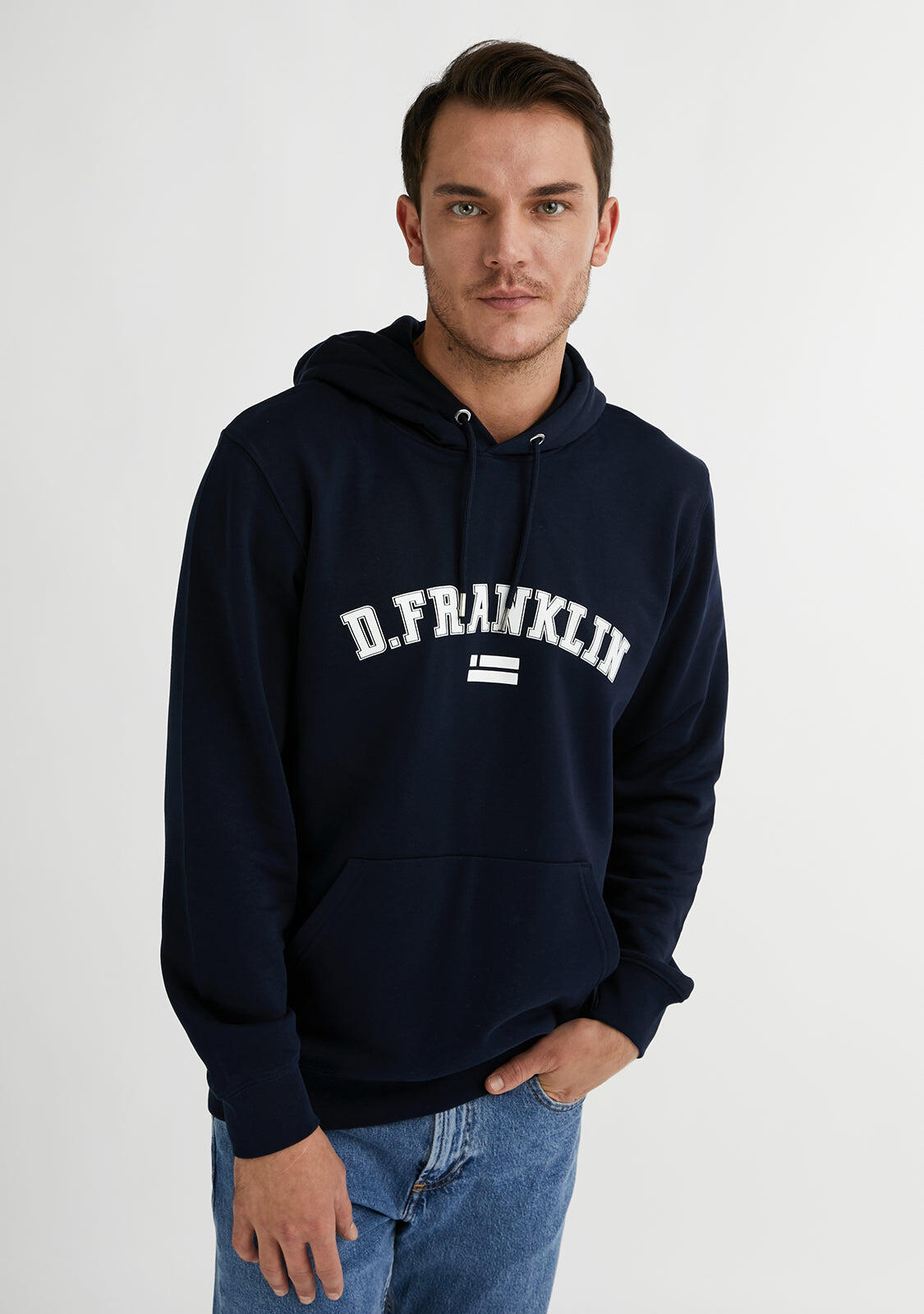 Felpa basic D.Franklin Varsity Hoodie 3/5