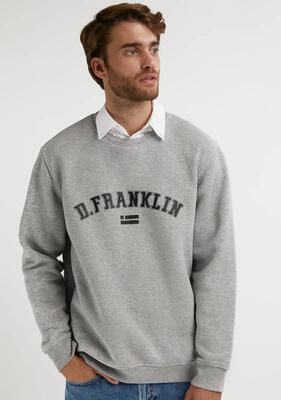 Felpa basic D. Franklin Varsity Sweatshirt