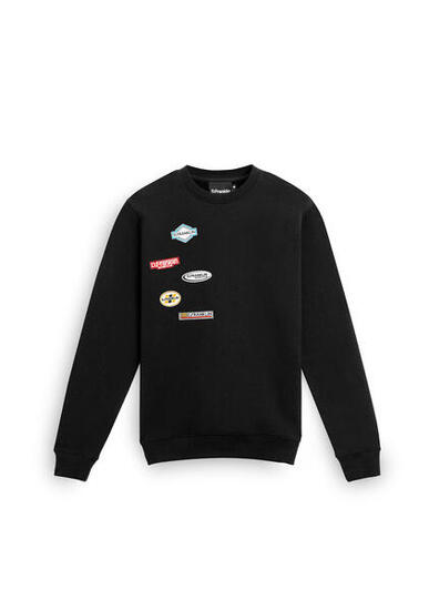 Felpa basic D. Franklin Crewneck Racing Club Sweatshirt