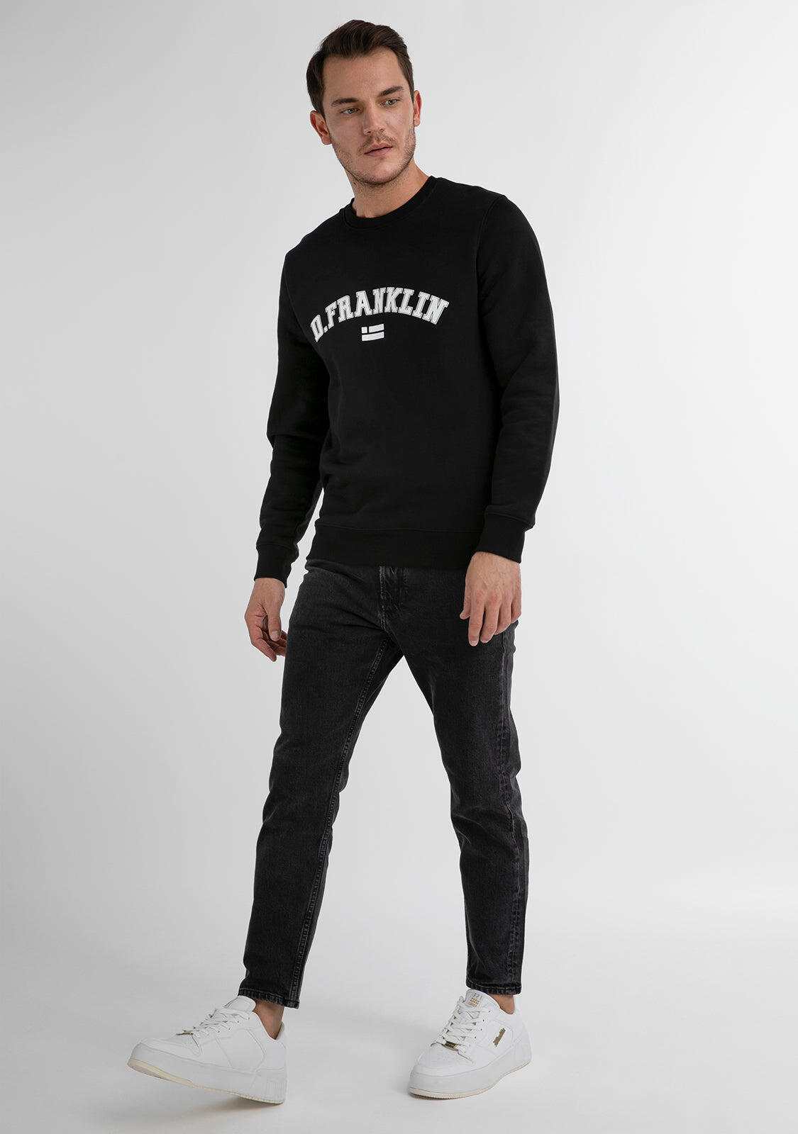 Felpa basic D.Franklin Varsity Sweatshirt 2/5