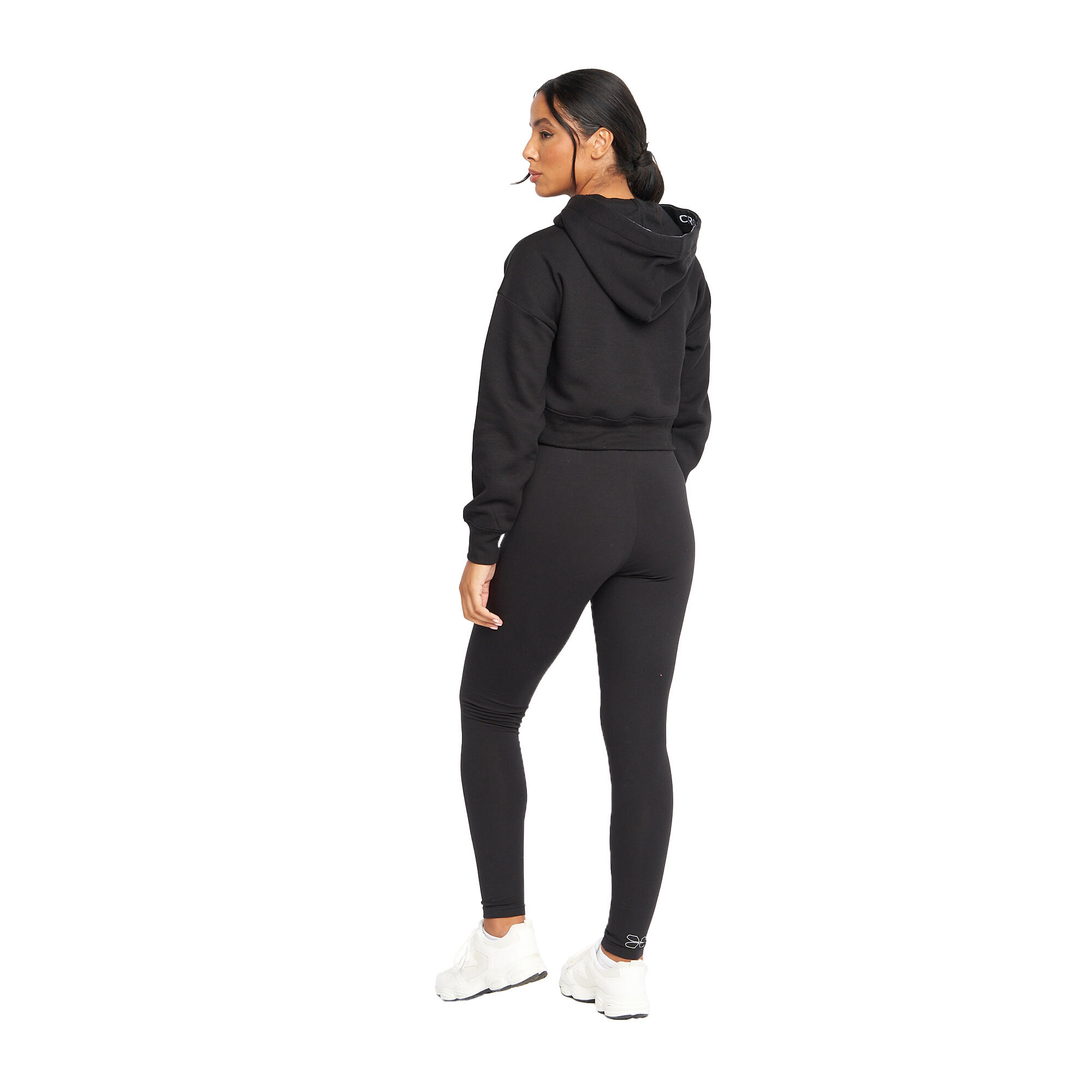 Womens/Ladies Jacklight Hoodie (Black) 2/4