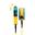 Straight 9mm - Leash De Paddle Genou 9"0