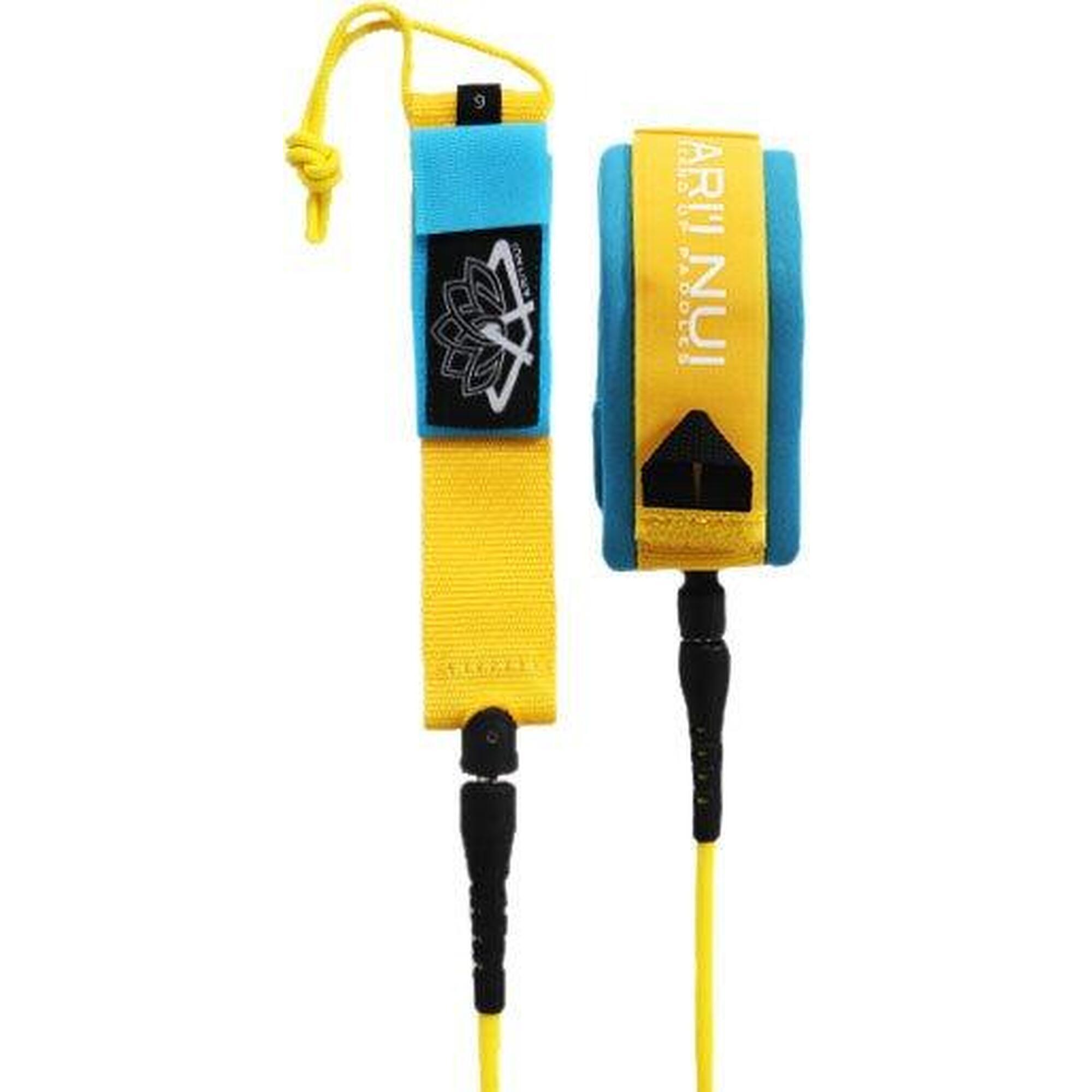 Coiled 9mm - Leash De Paddle Genou 9"0