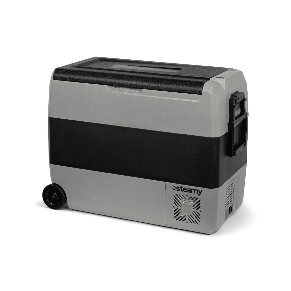Steamy Dual Zone Nevera Portátil Eléctrica con Ruedas, 56L 2/7
