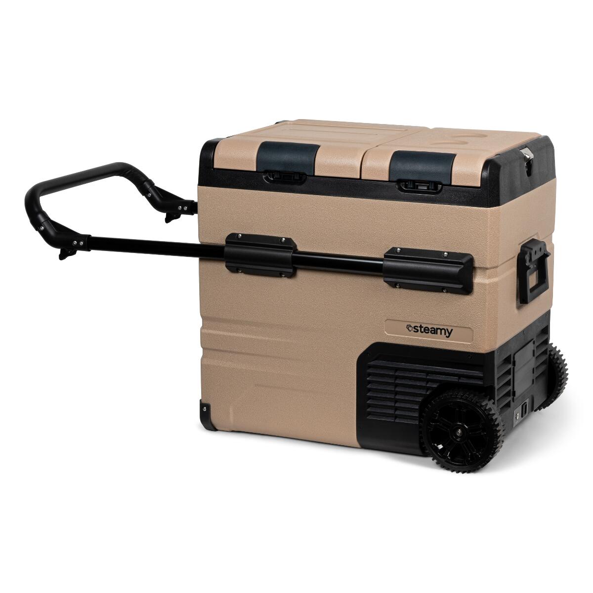 Steamy-E Dual Zone Électrique Glacière à compresseur sur roues, 54L 2/7