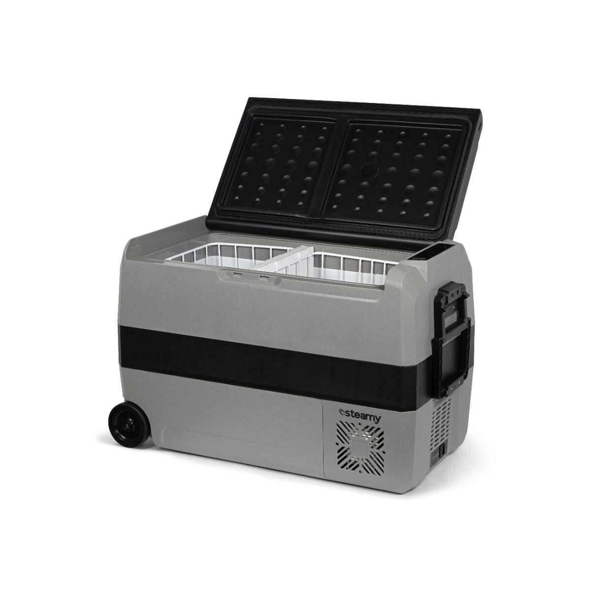 Steamy-E Dual Zone 50, Elektrische Koelbox Op Wielen, 44L 3/7