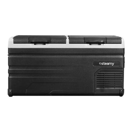 Steamy-E Dual Zone Électrique Glacière à compresseur, 90L