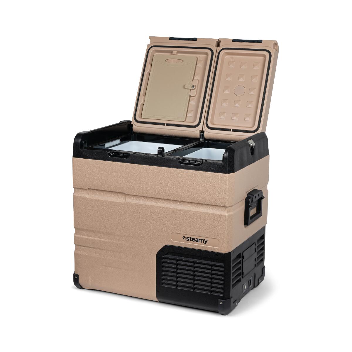 Steamy-E Dual Zone 55, Elektrische Koelbox, 54L 3/7