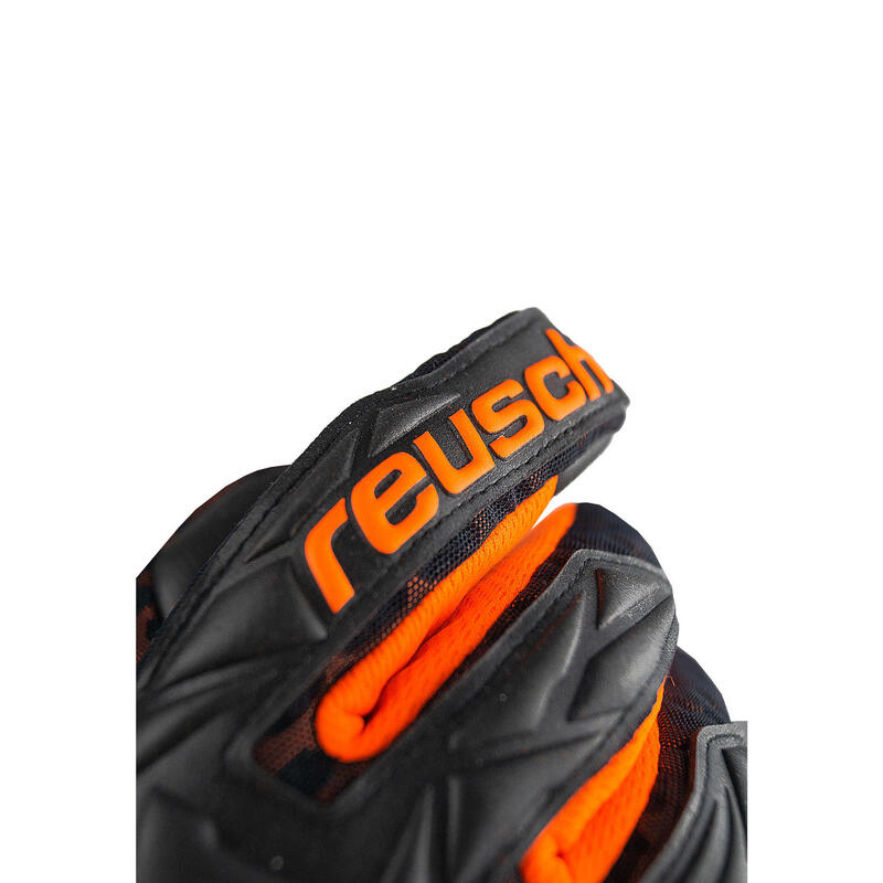 Manusi Portar Reusch Attrakt Gold X Airvent, Latex, Negru, Portocaliu