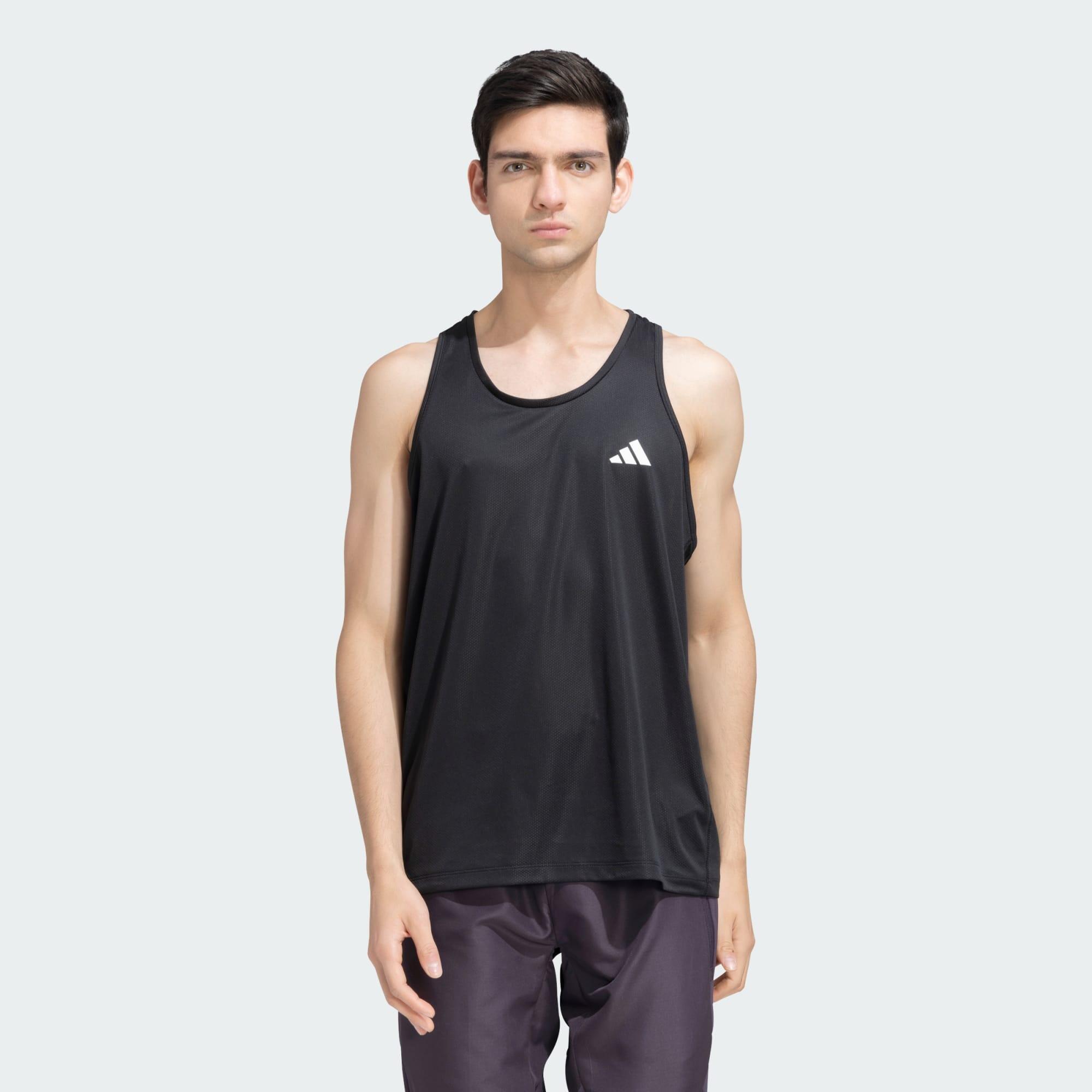 Adidas OTR B TANK Men Running Top Multicolour