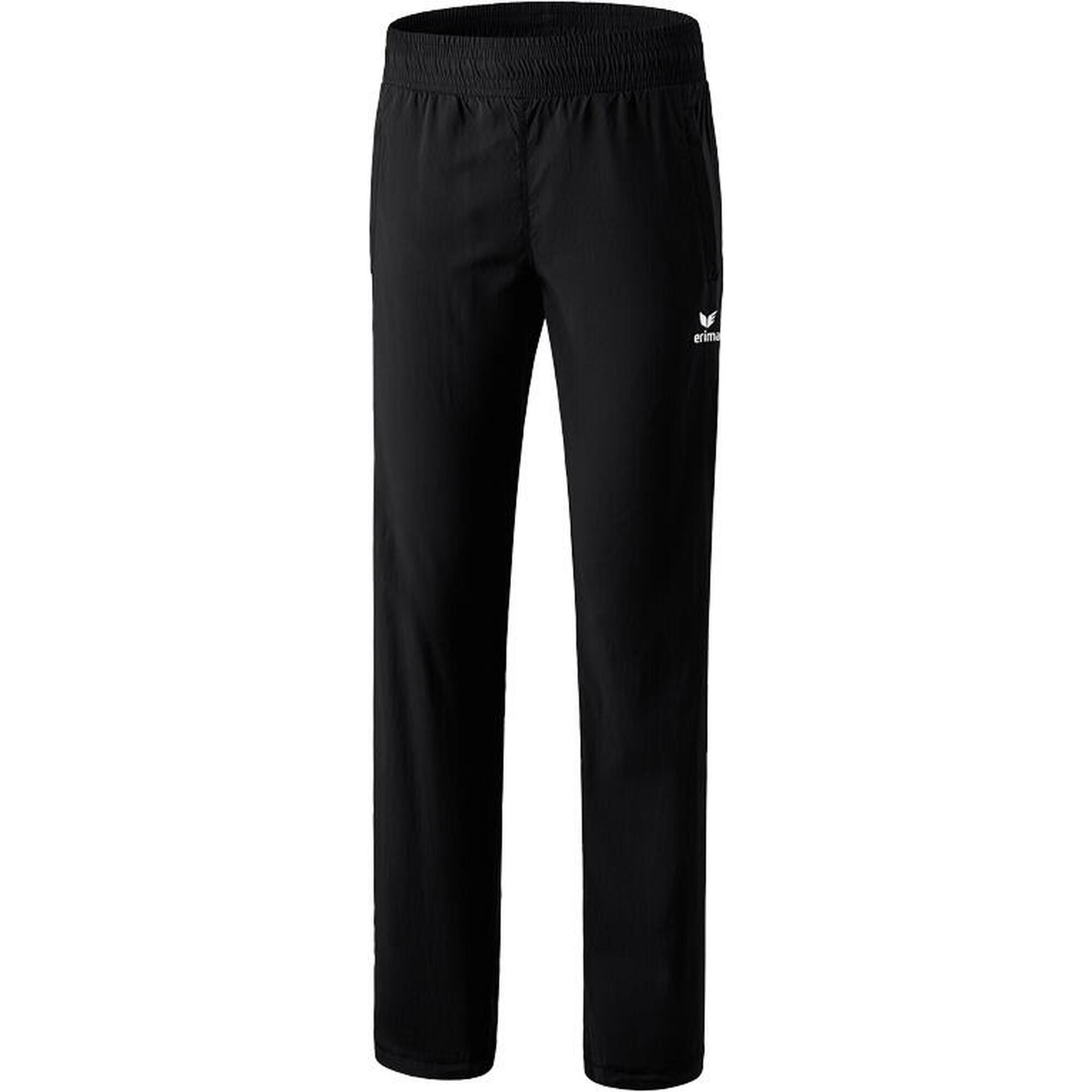 Pantaloni Erima cu fermoar pe lungime negru