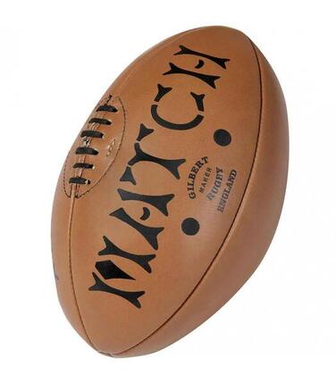BALLON RUGBY HÉRITAGE CUIR - T5 - GILBERT