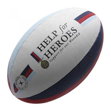 Piłka do rugby Gilbert Supporter Help The Heroes