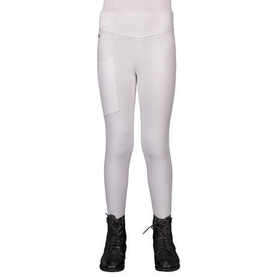 Legging da equitazione con grip per bambini QHP Kae