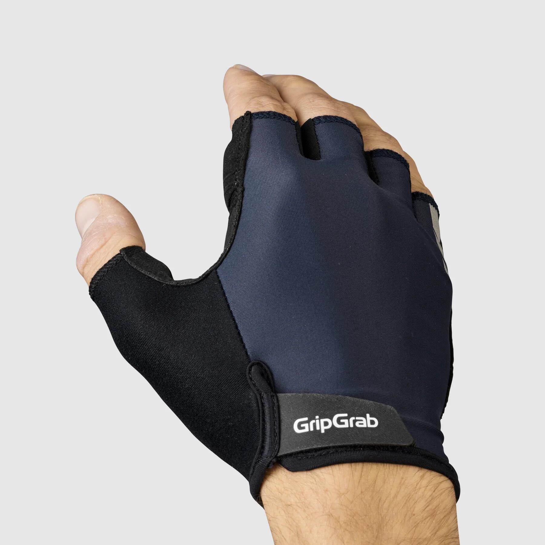 Gants RIDE avec rembourrage Doigt court Été Unisexe Bleu Marine Taille M 2/5