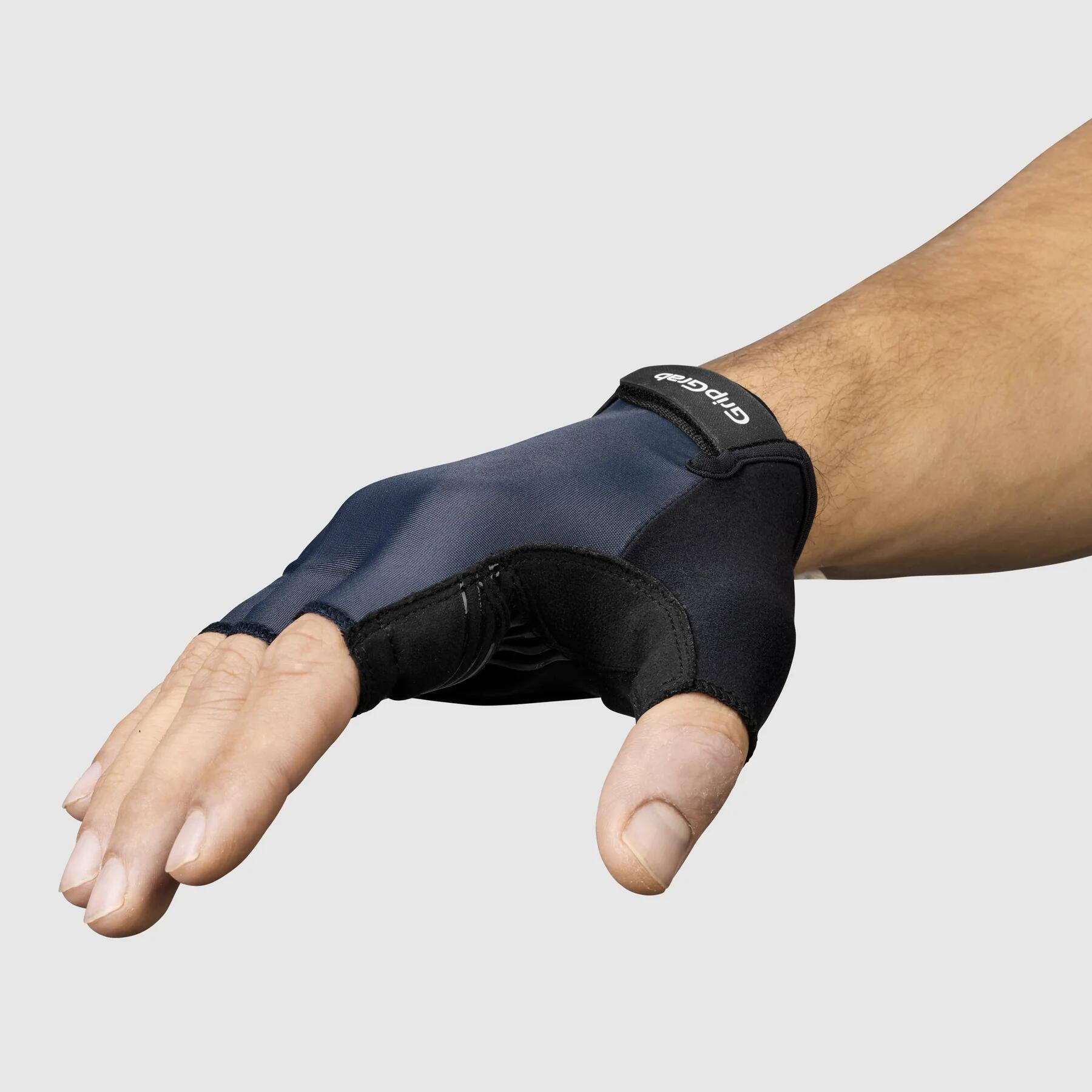 Gants RIDE avec rembourrage Doigt court Été Unisexe Bleu Marine Taille M 5/5