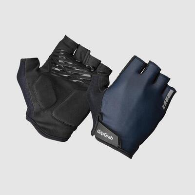 Fietshandschoenen ride met padding korte vinger zomer unisex navy blue maat xl