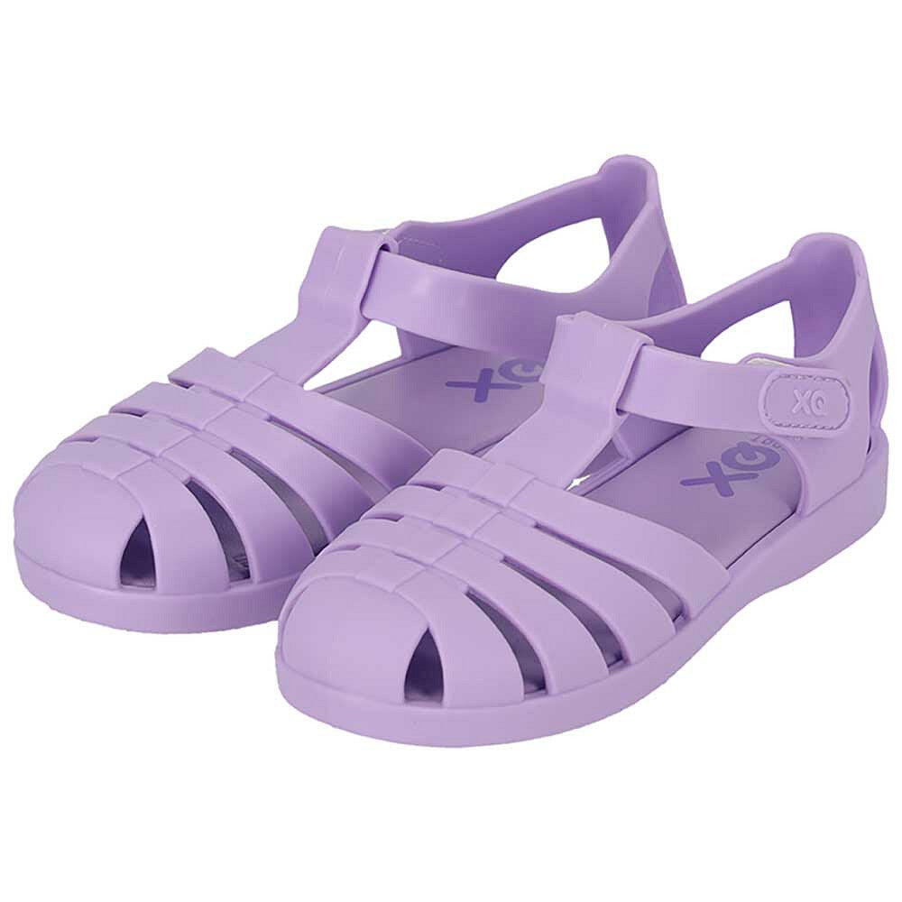 Xq Footwear - Sandales D'Eau Pour Enfants - Unisexe - Chaussures D'Eau - Fermeture Velcro - Aquashoes - Violet - 23 - Decathlon