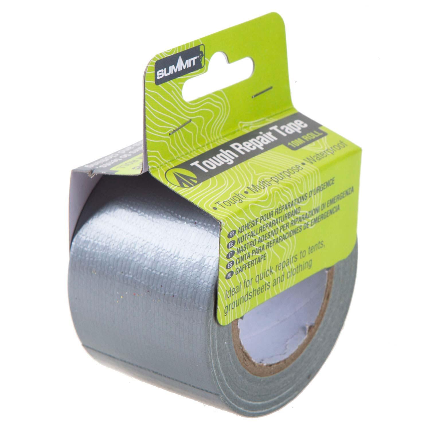 SUMMIT Repair Tape Tough Multi-Purpose Durable Waterproof 10m x 5cm Grey X 1