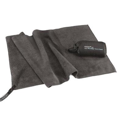 Cocoon Terry Towel Ultralight – Asciugamano da viaggio in microfibra – Grigio