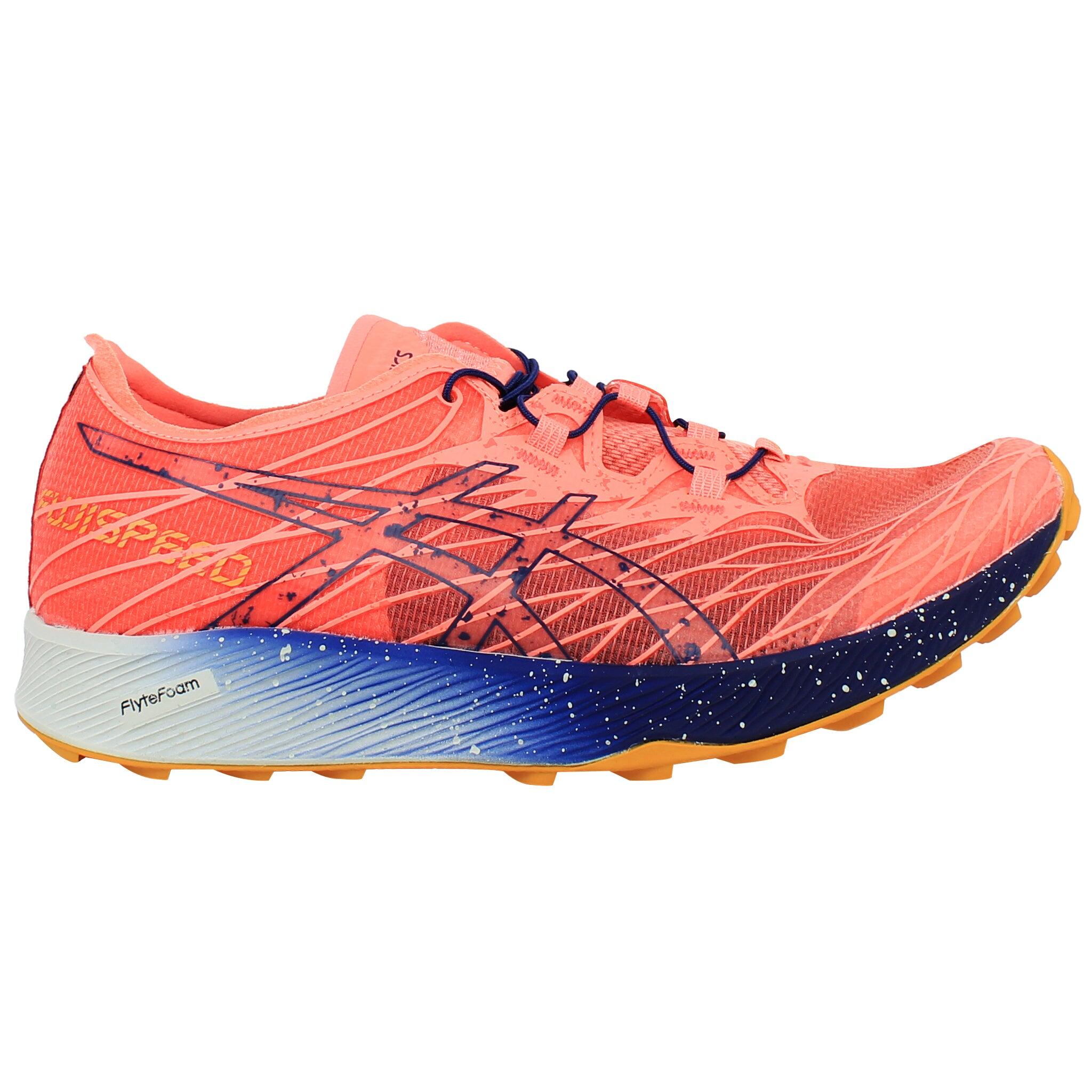 Asics Fujispeed Womens Red Running Shoes