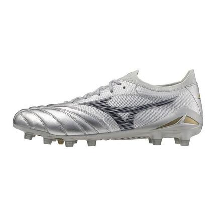 Krampons Morelia Neo IV Beta Japan gris fabriqués à la main