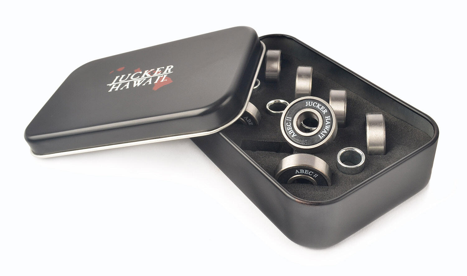 JUCKER HAWAII Kugellager ABEC 11 | Longboard // Skateboard | Set inkl. Spacer