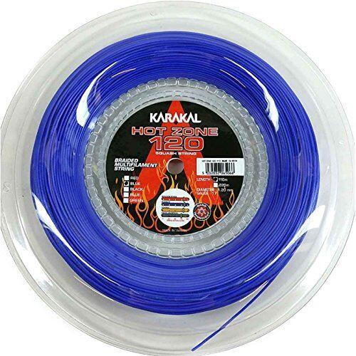 Karakal Hot Zone 120 Squash Racket Strings Durable Power Multifilament Coil 110m 1/1
