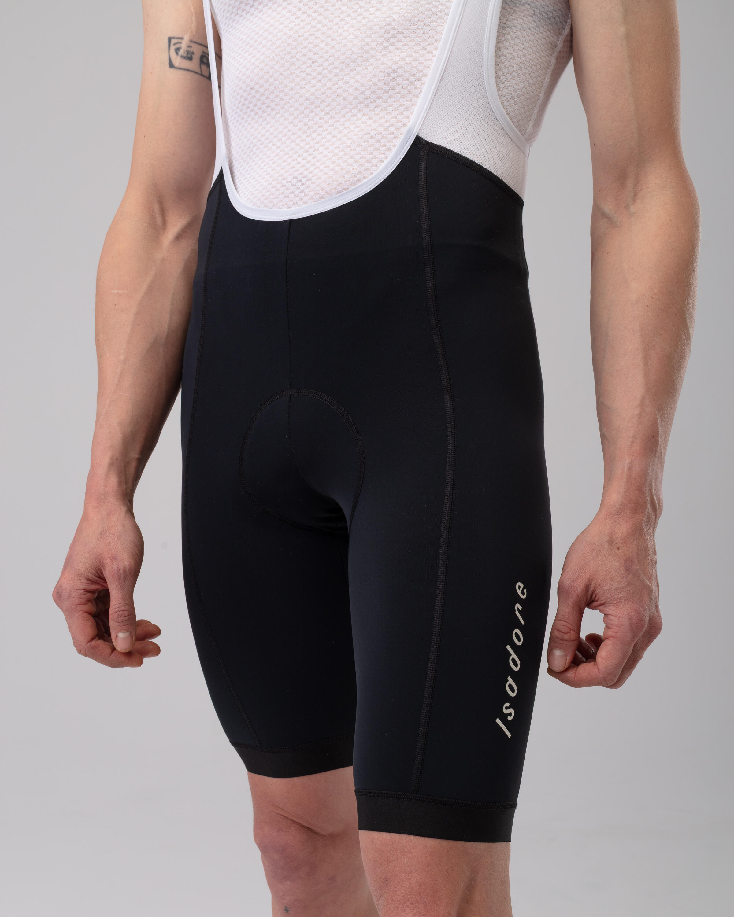 Short à bretelles Debut noir et blanc 4/6