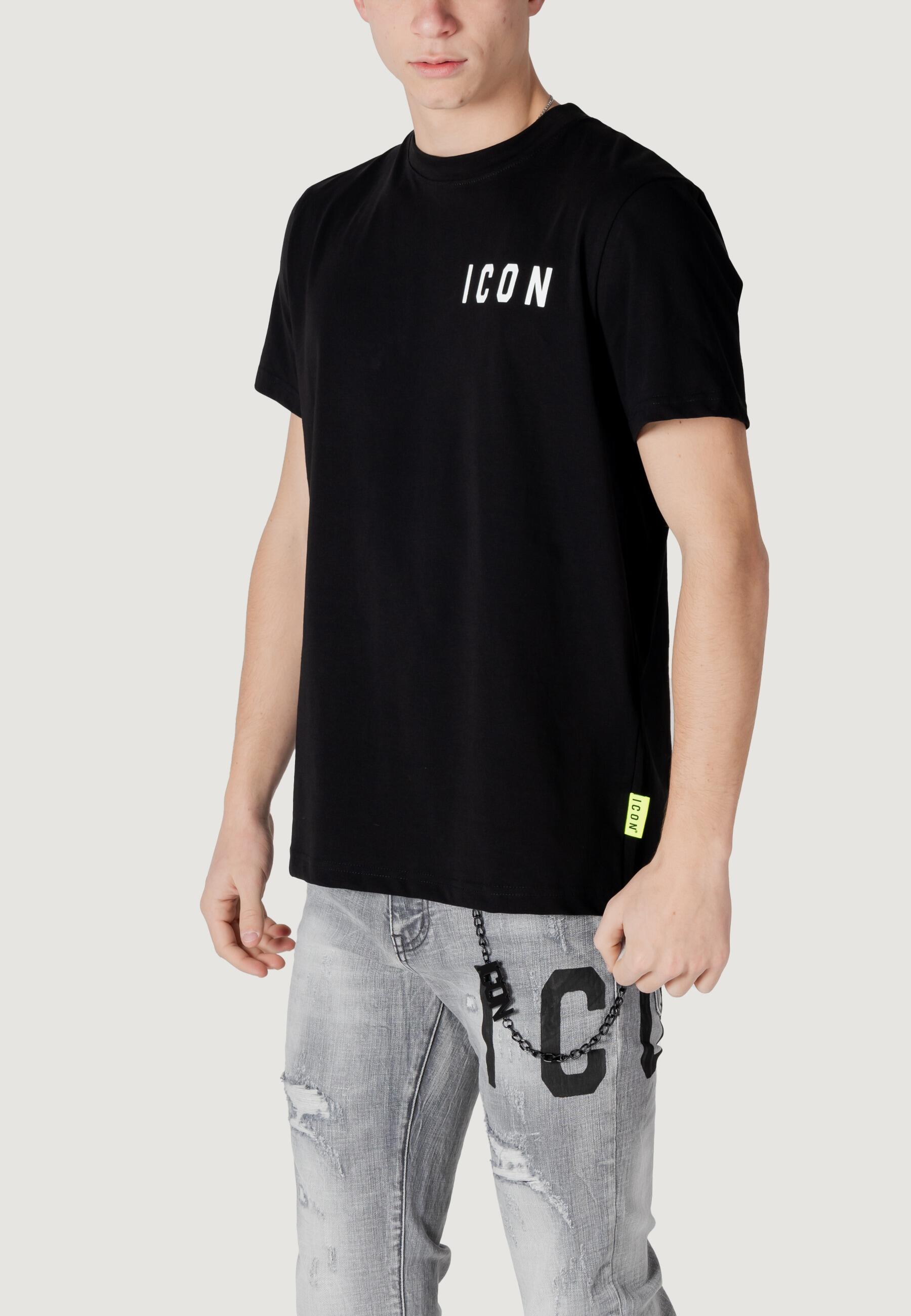 ICON T-shirt e Polo Uomo ICUS2S5T022 Black-White