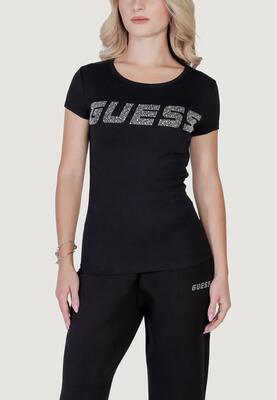 Crop top t-shirt kiara ss dames zwart