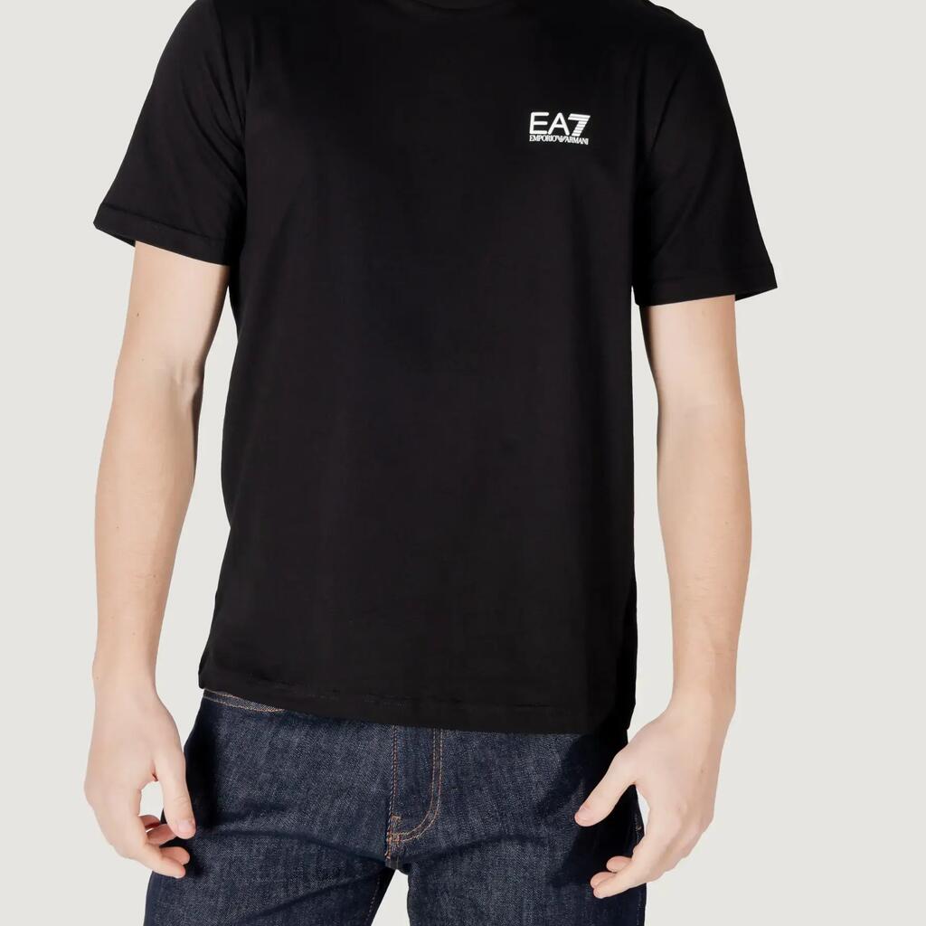 crop top t-shirt  BLACK