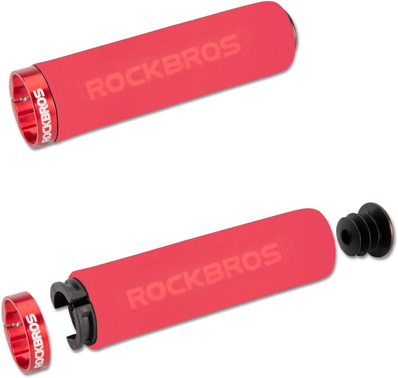 ROCKBROS Manopole MTB Maniglia Per Bicicletta Antiscivolo In - Foto 5