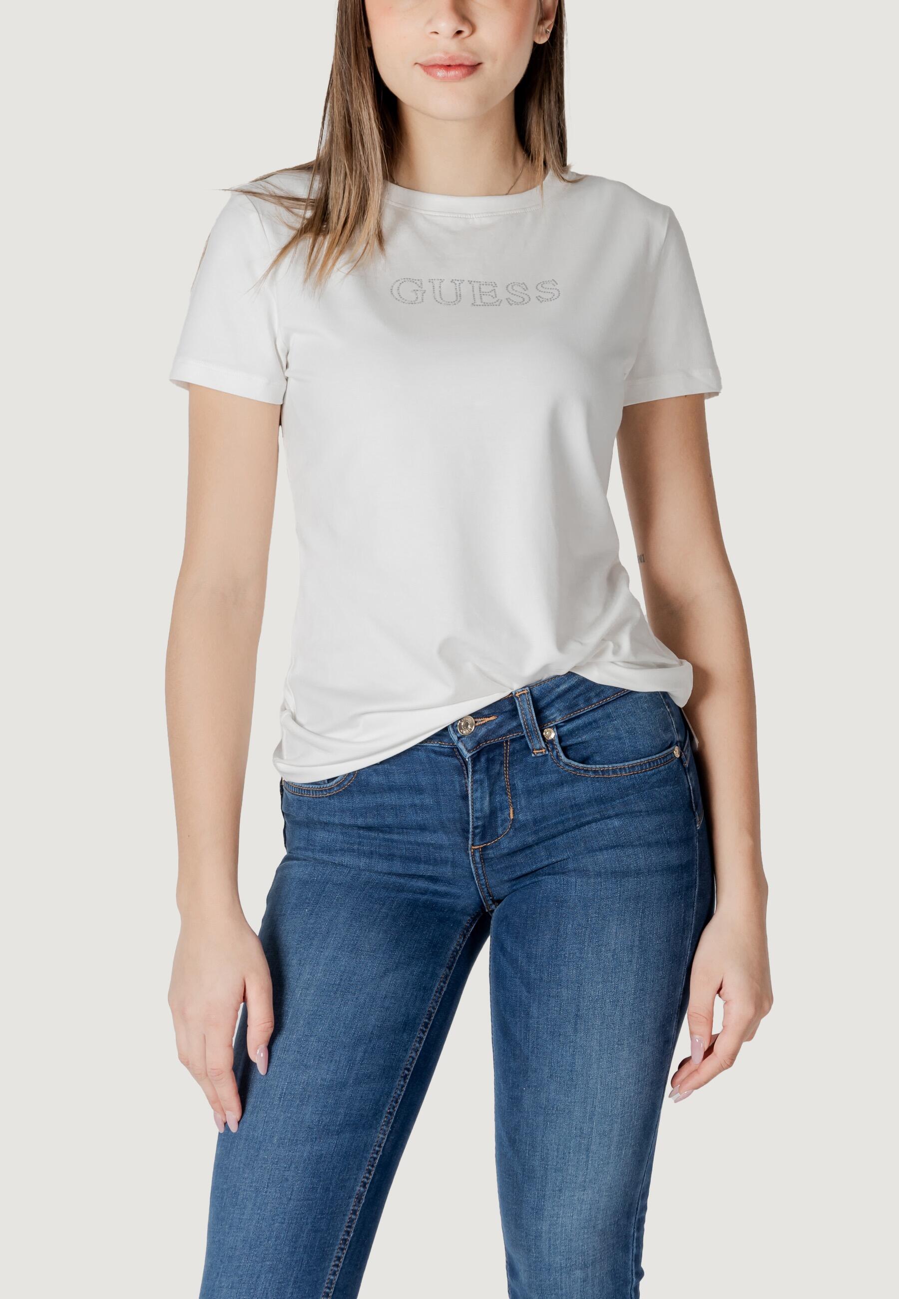 t-shirt crop top BRIANA SS FEMME BLANC 1/5