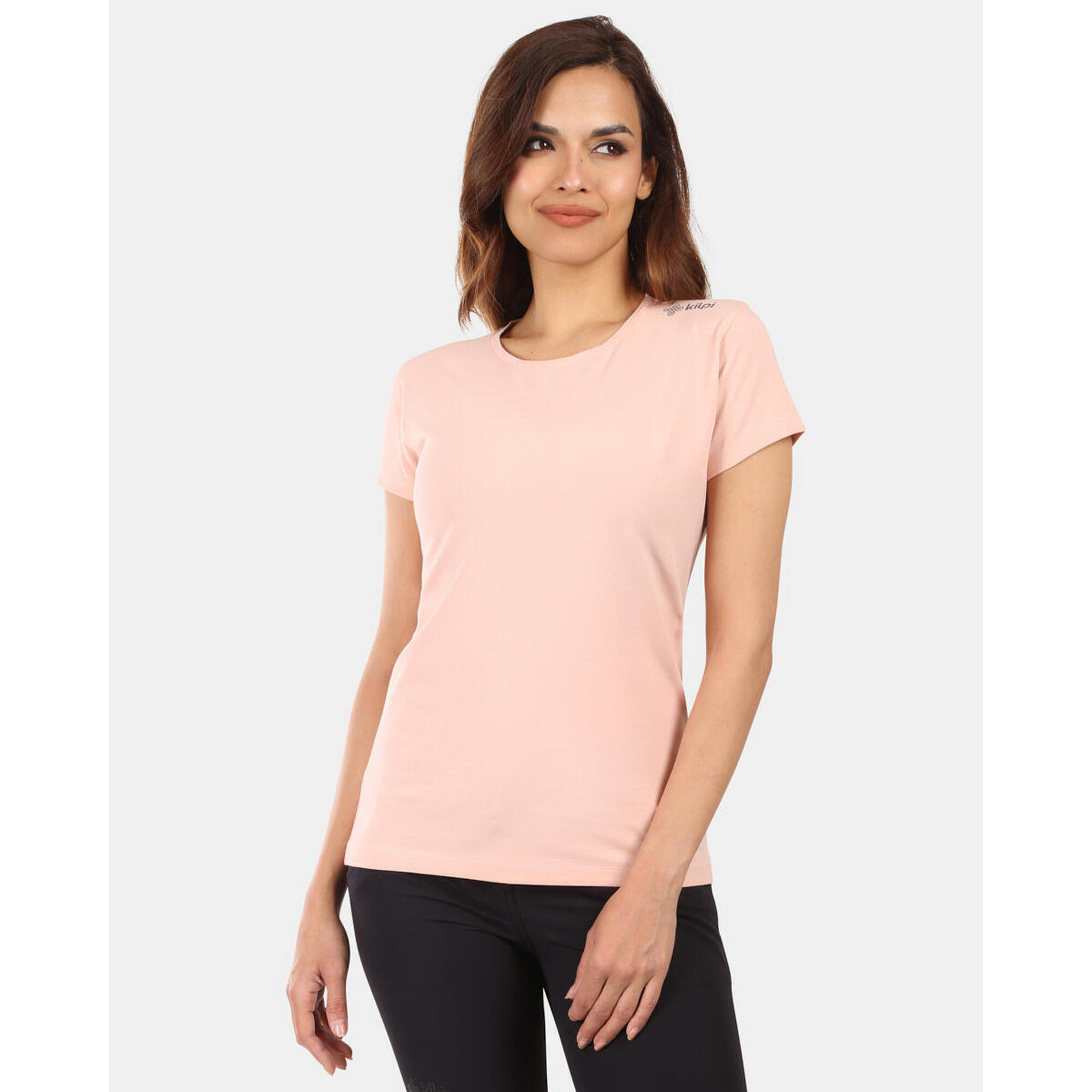 Kilpi - T-shirt En Coton Pour Femme Kilpi Promo-w - Maillot Manches Courtes - Orange - 40 M - Decathlon