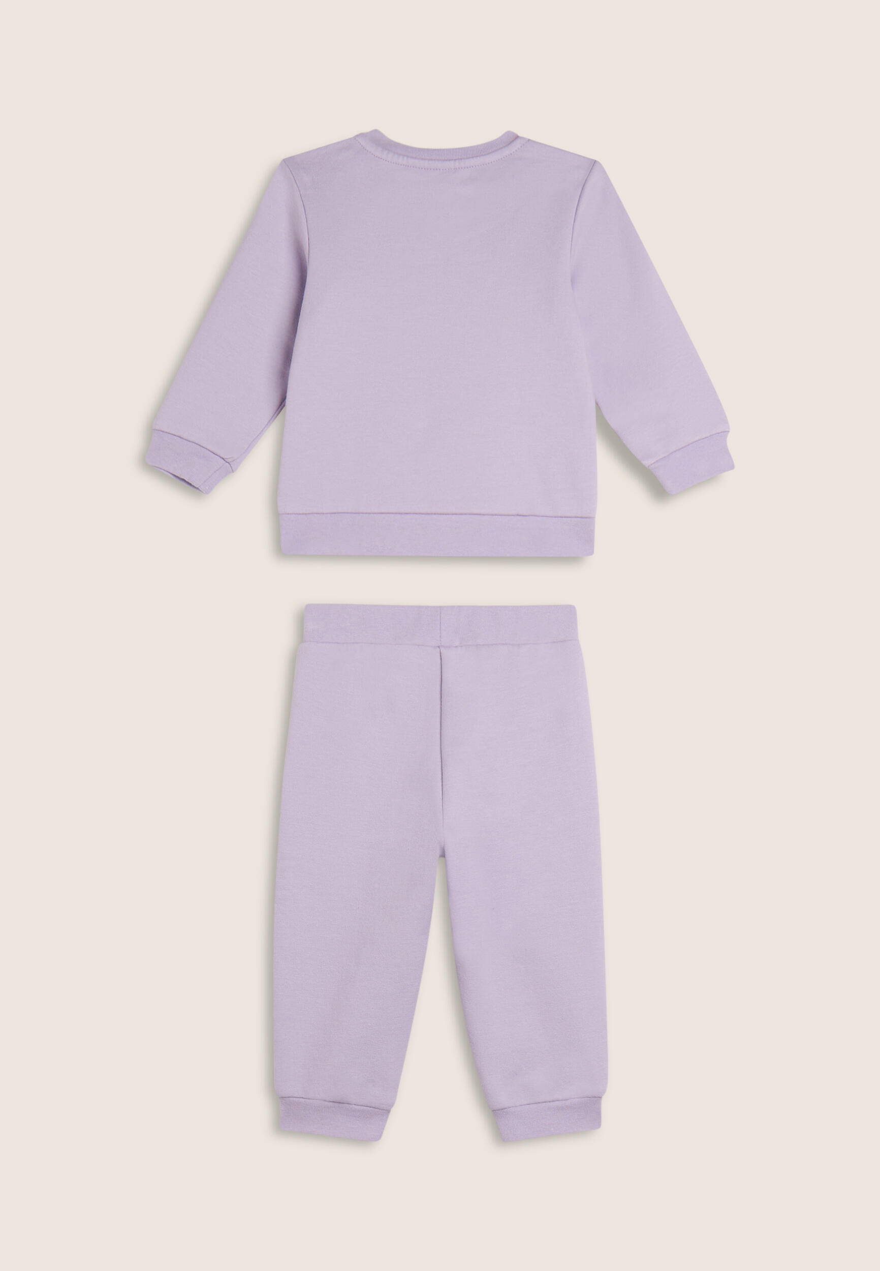 Tuta Baby in cotone elasticizzato con bottoni a pressione 2/3