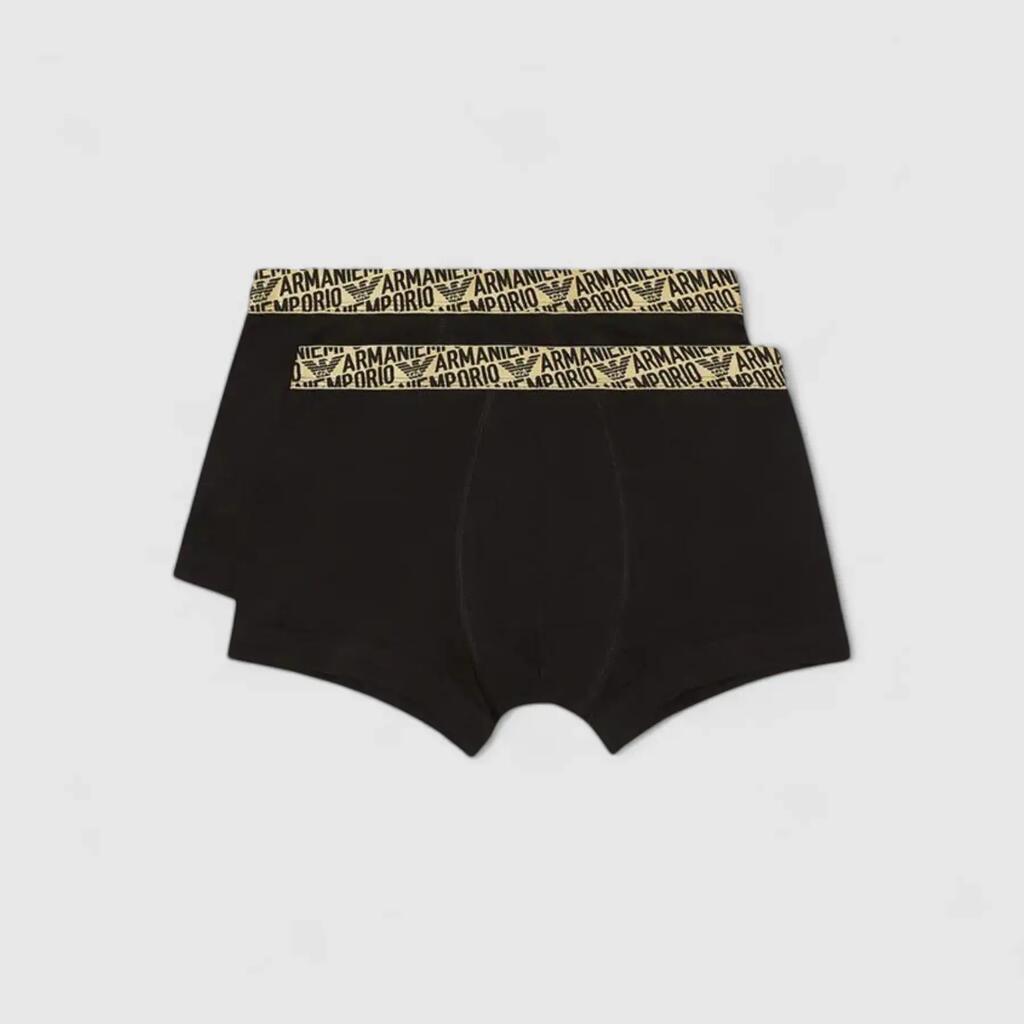 MEN'S boxers T39 BIPACK TRUNK UNDERWEAR SET BLACK