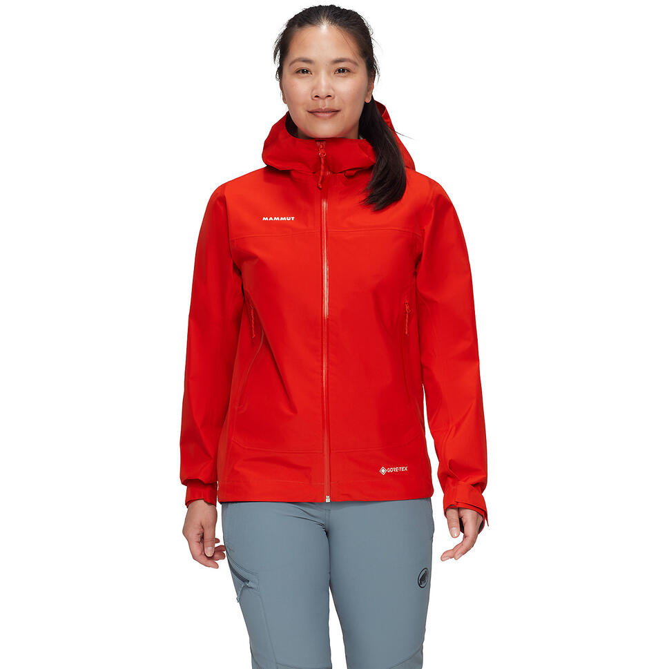 Kurtka z membraną damska Mammut Crater Light HS Hooded Jacket