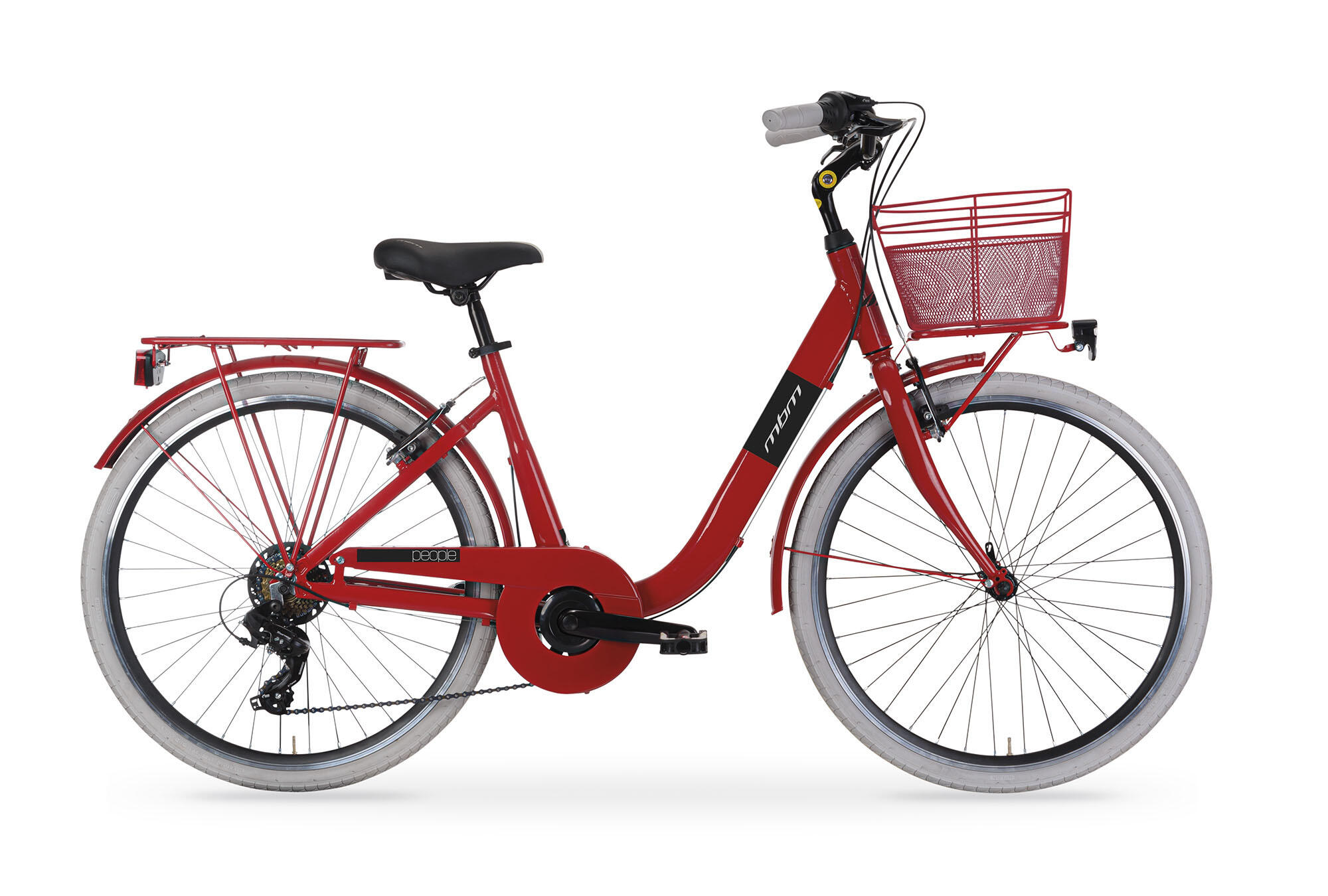 MBM MBM Citybike  PEOPLE Lady 26  Zoll, ruby red