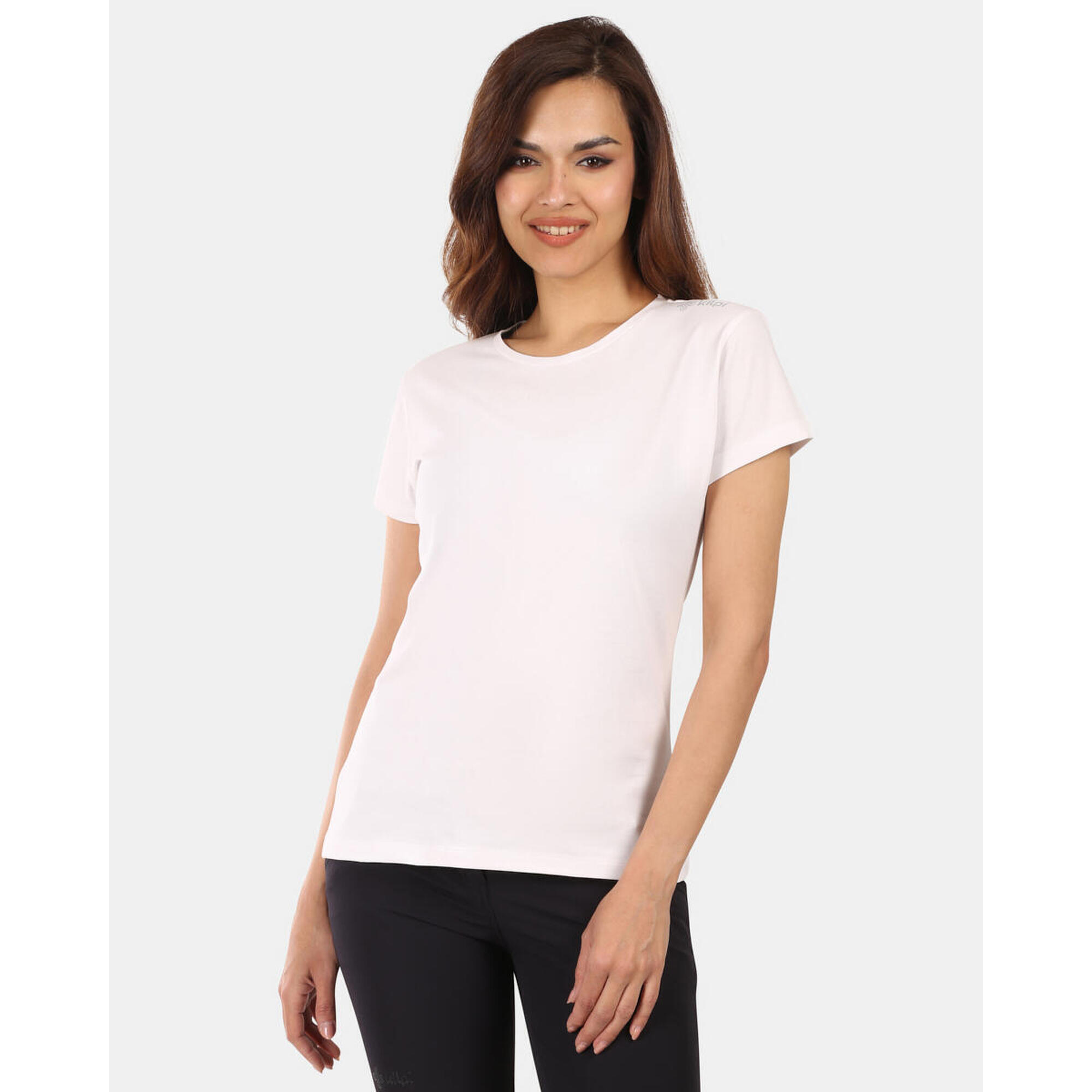Kilpi - T-shirt En Coton Pour Femme Kilpi Promo-w - Maillot Manches Courtes - Blanc - 40 M - Decathlon