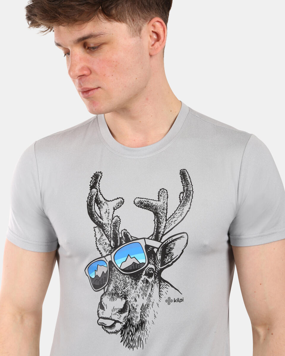 Herren-Recyceltes Funktions-T-Shirt Kilpi LISMAIN-M 3/4