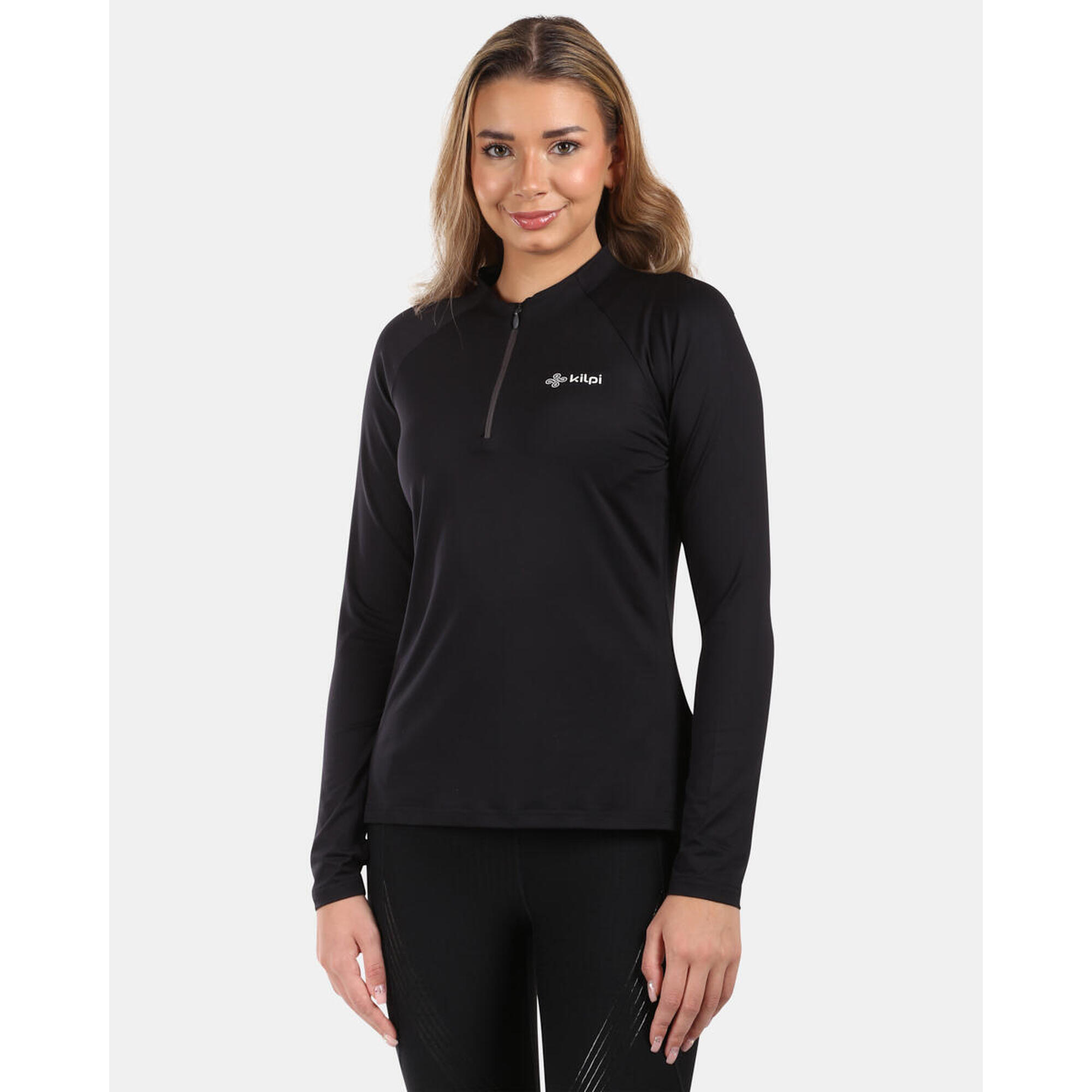 Kilpi - T-shirt Technique À Manches Longues Pour Femmes Kilpi Gimi-w - Maillot Manches Courtes - Noir - 42 M/l - Decathlon
