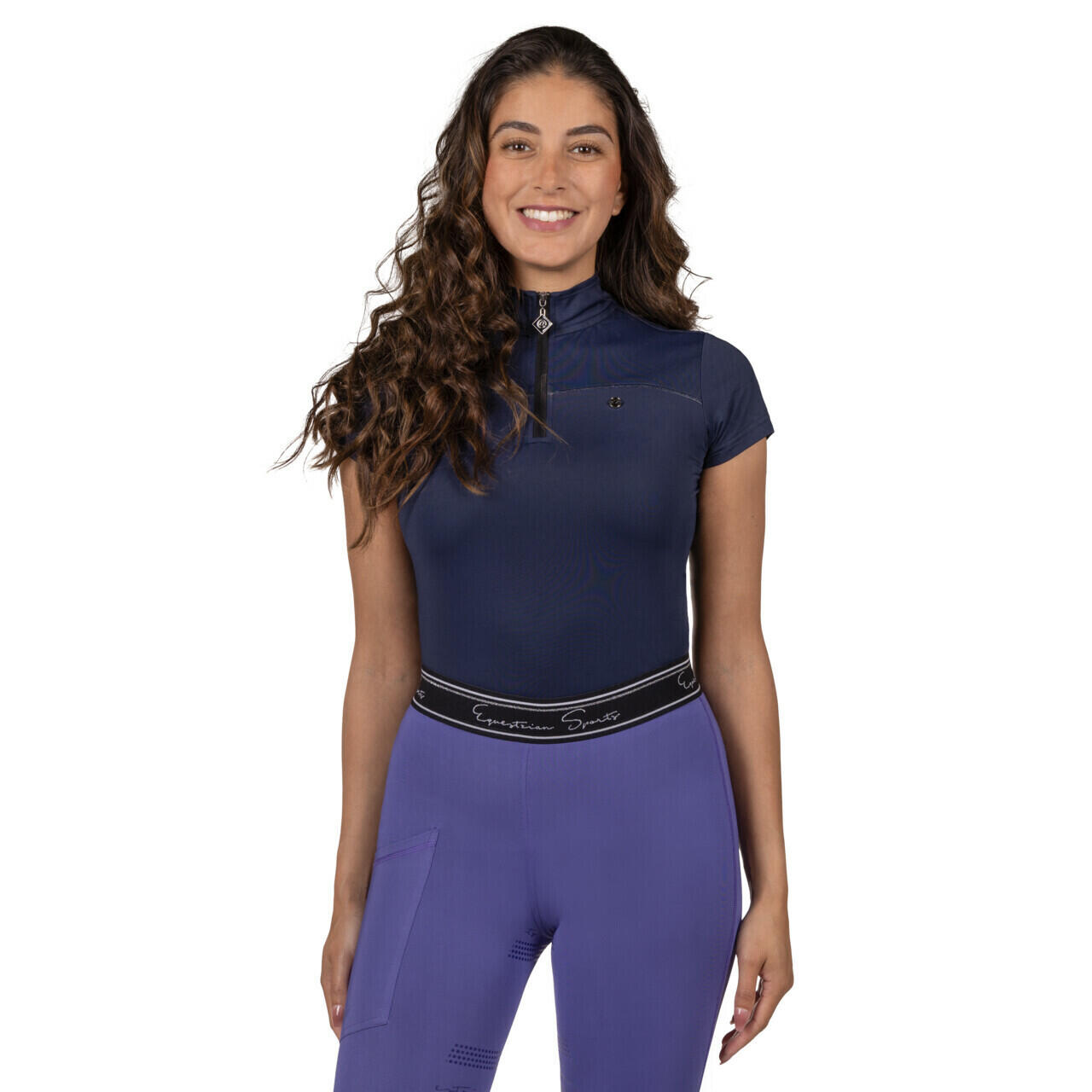 Dames sportpoloshirt QHP Nyomi 3/3